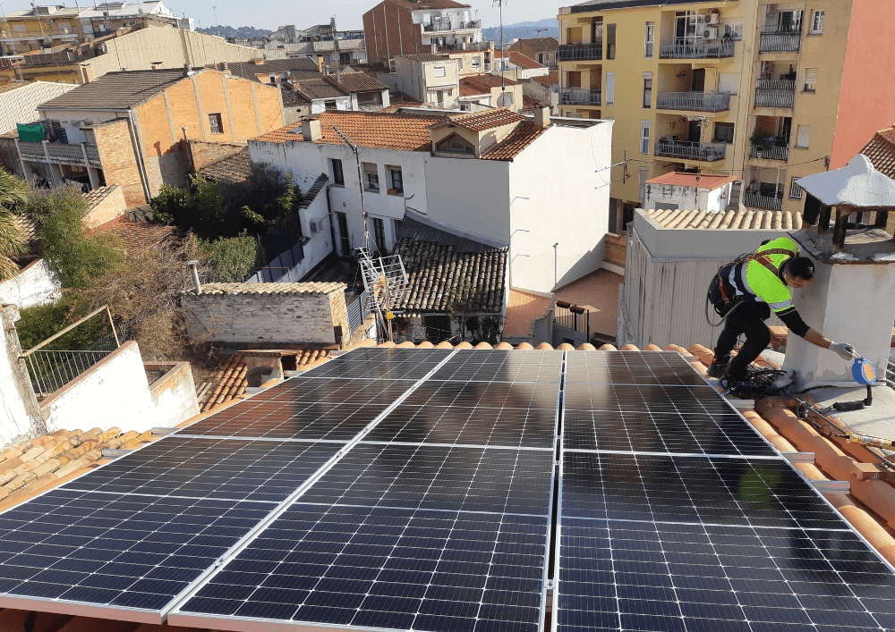 Olesa de Montserrat instalación fotovoltaica